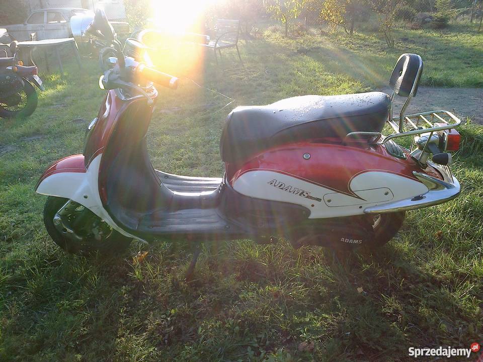 Skuter retro Adams JL 125T10 pomorskie Skowarcz