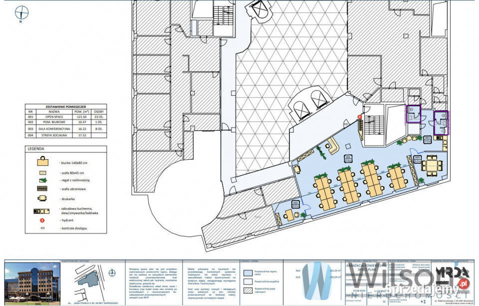 Lokal Warszawa 204m2