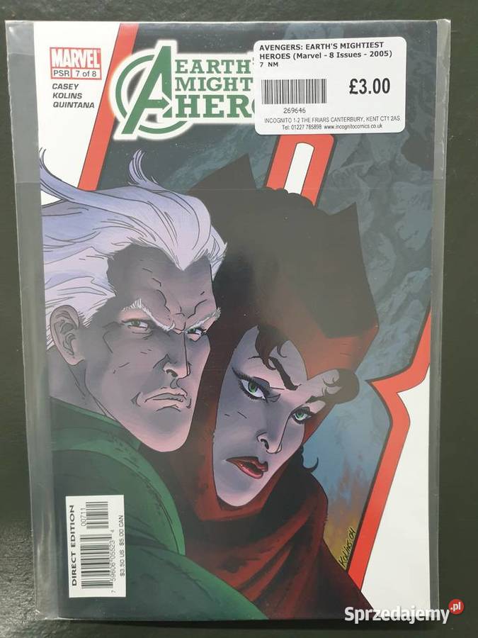 Avengers Earths Mightest Heroes 7 komiksów Superbohaterowie Gdynia
