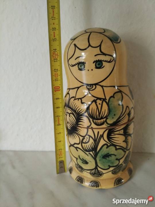 Matrioszka lalka czteropokoleniowa Porcelana i szkło małopolskie Gorlice sprzedam