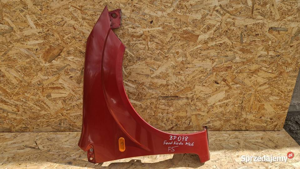 FORD FIESTA MK5 F5 BŁOTNIK PRZÓD PRZEDNI PRAWY wielkopolskie Słowikowo