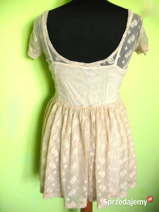 Sukienka z koronki 36 S biust 80 90 Siedlce