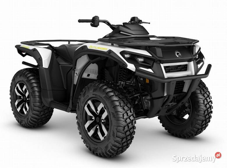CanAm Outlander electric 2026 white 2WTC quad Nowy Sącz