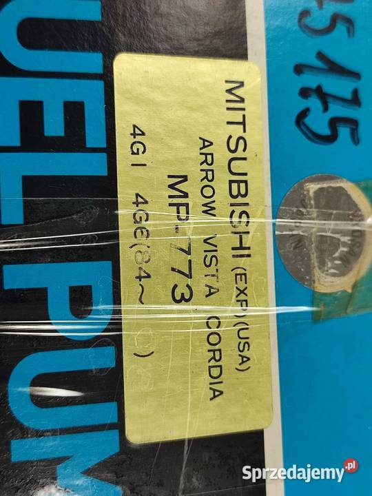 POMPA PALIWA MITSUBISHI COLT VI 11 13 0412 NOWA Układ paliwowy