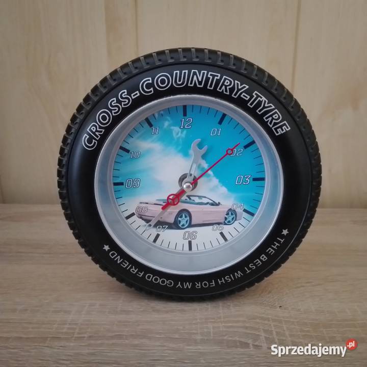 Zegar w kształcie opony mazowieckie Wyszków
