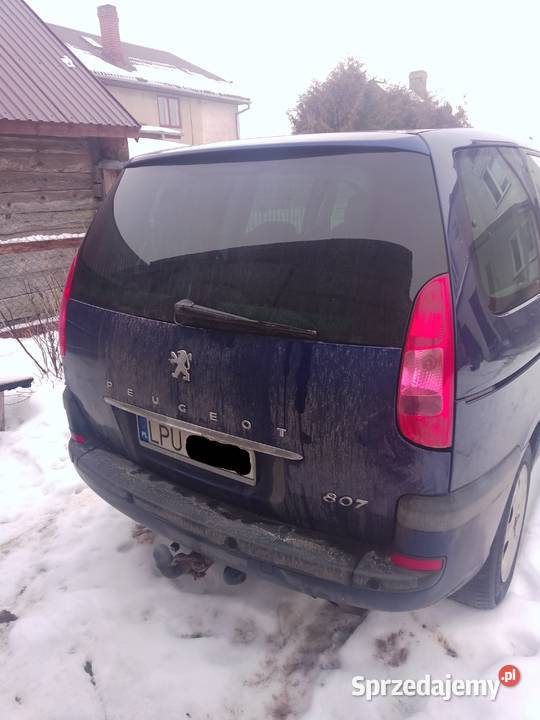 Peugeot 807 22 benzynagaz
