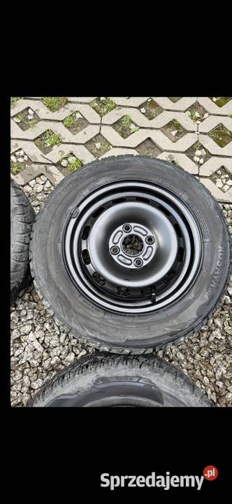 Koła Felgi stalowe Ford 4x108 1856514 opony Krępiec