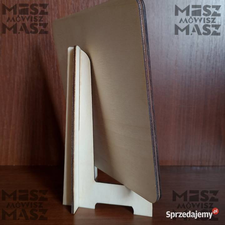 Ramka usg wyczekiwane dziecko ciąża drewno Racot