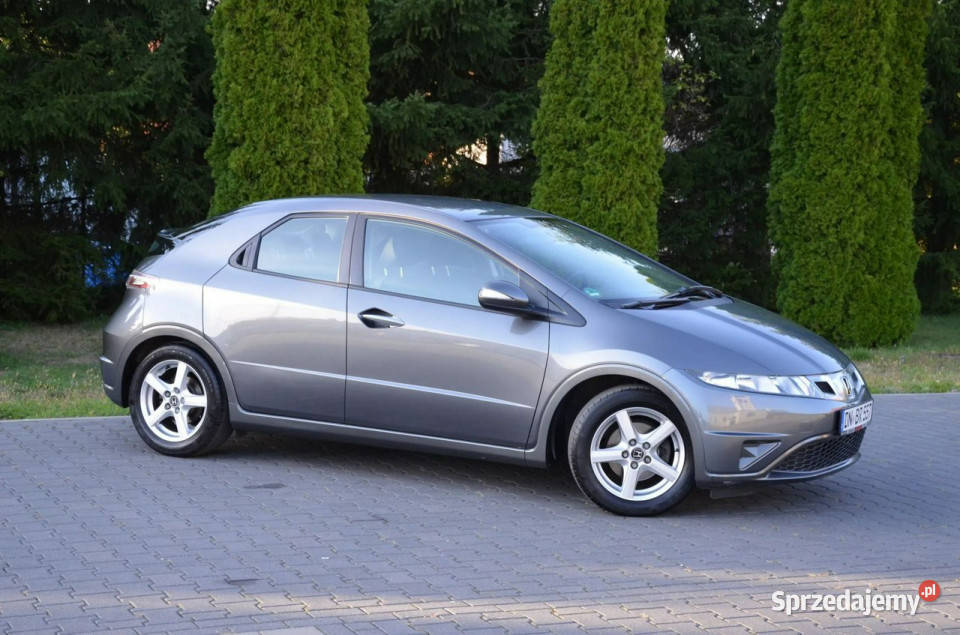Honda Civic 14 iVTEC 100 Klima Serwis VII lakier metallic Ostrów Mazowiecka