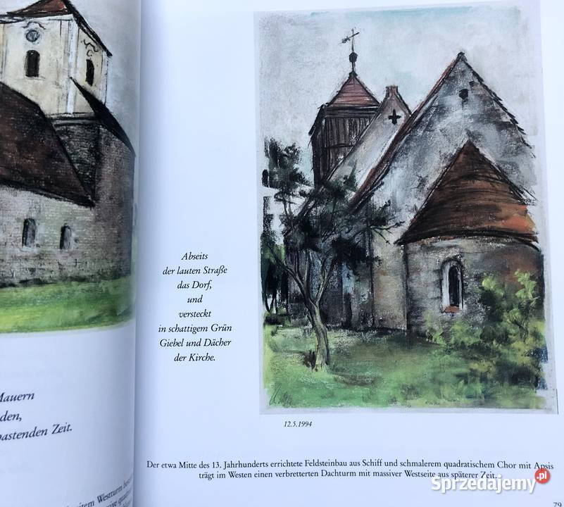 Album fotograficzny Mrkische Dorfkirchen Franz twarda z obwolutą wielkopolskie Poznań