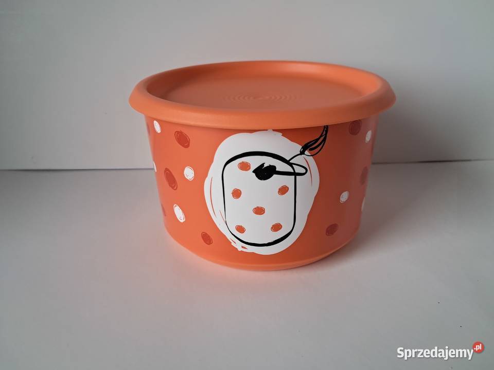 Tupperware bingo krówka 575ml pomarańczowy Chęciny