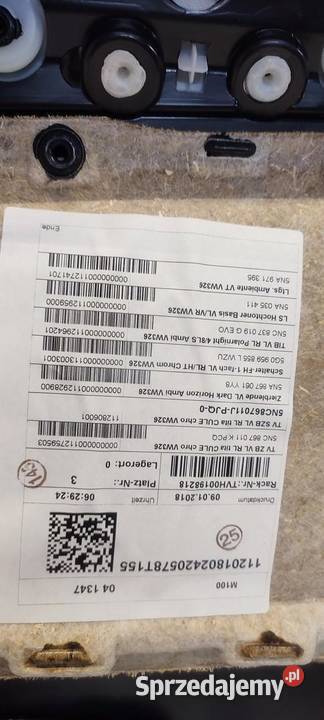 VW TIGUAN II BOCZEK DRZWI LEWY PRZÓD RHD ANGLIK osobowe