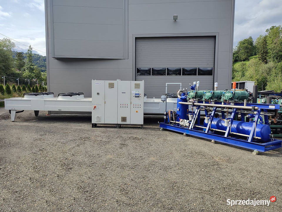 Zespół sprężarkowy Zestaw sprężarek śrubowych sprzedam