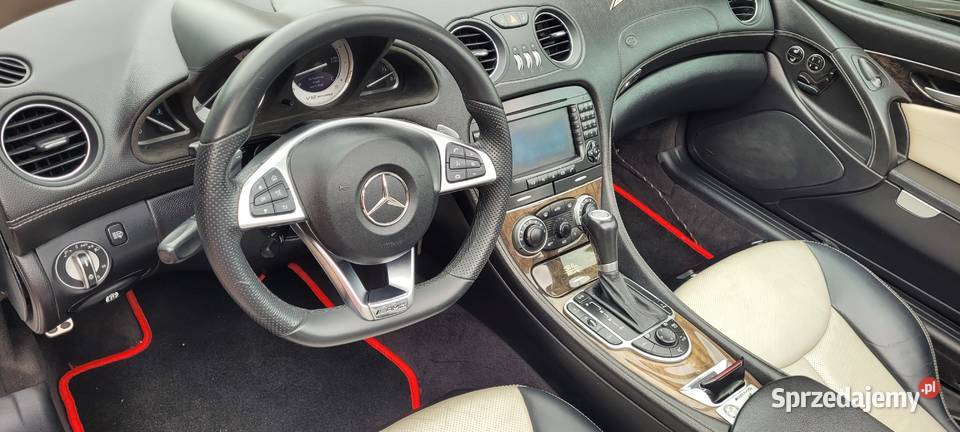 Mercedes SL 65 AMG Black Series ZAMIANA bluetooth Łódź