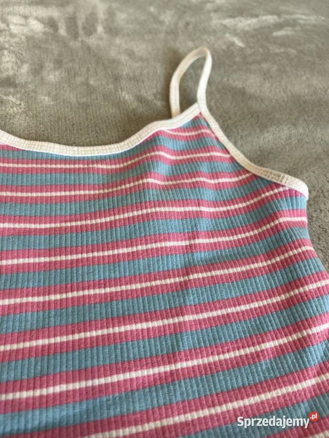 Top bluzka koszulka crop top na ramiączkach podkarpackie Jasło
