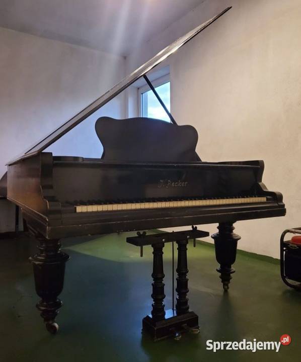 Fortepian Jacob Davidovich Becker Bekker 1904 Instrumenty klawiszowe i MIDI Kultura i Rozrywka Warszawa