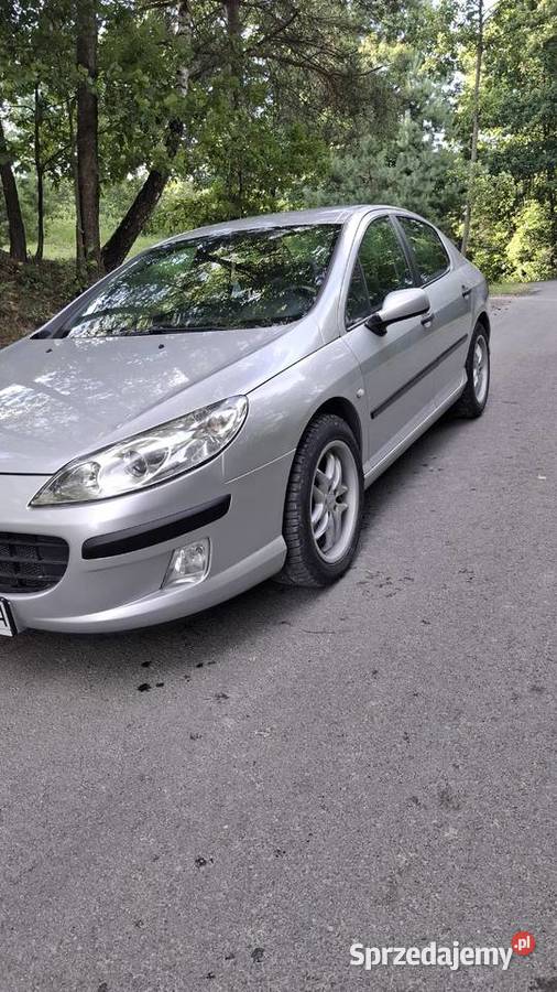 Peugeot 407 20 HDI skrzynia 6 biegów welurowa tapicerka 407 Czudec