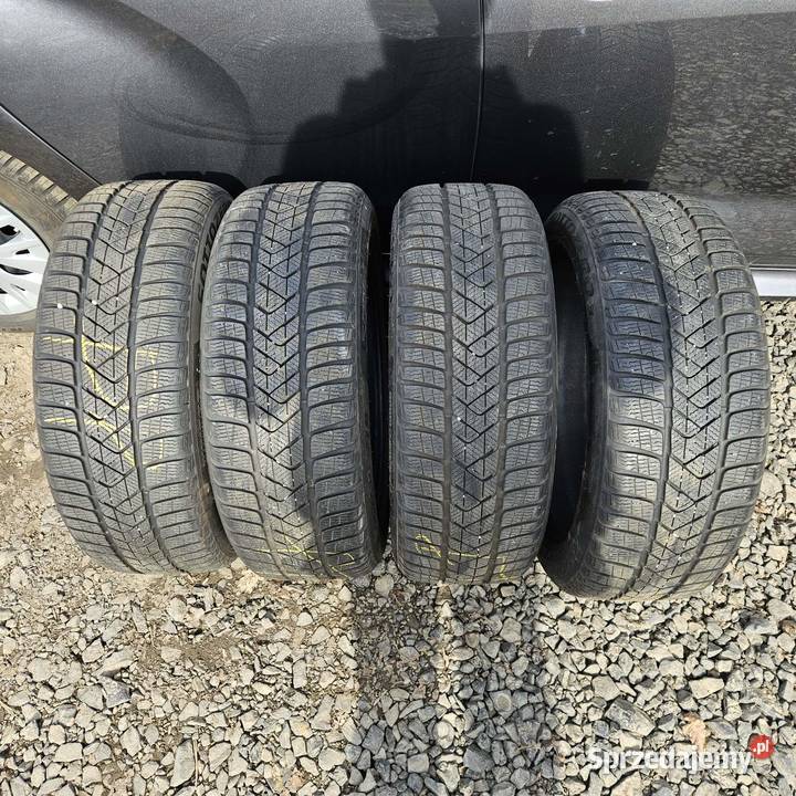 Sprzedam opony zimowe pirelli r18 18cale Samochodowe dolnośląskie Lubin