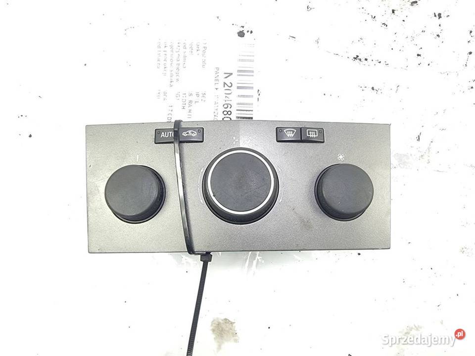 PANEL KLIMATYZACJI OPEL ASTRA H III 13122963 osobowe Lipno