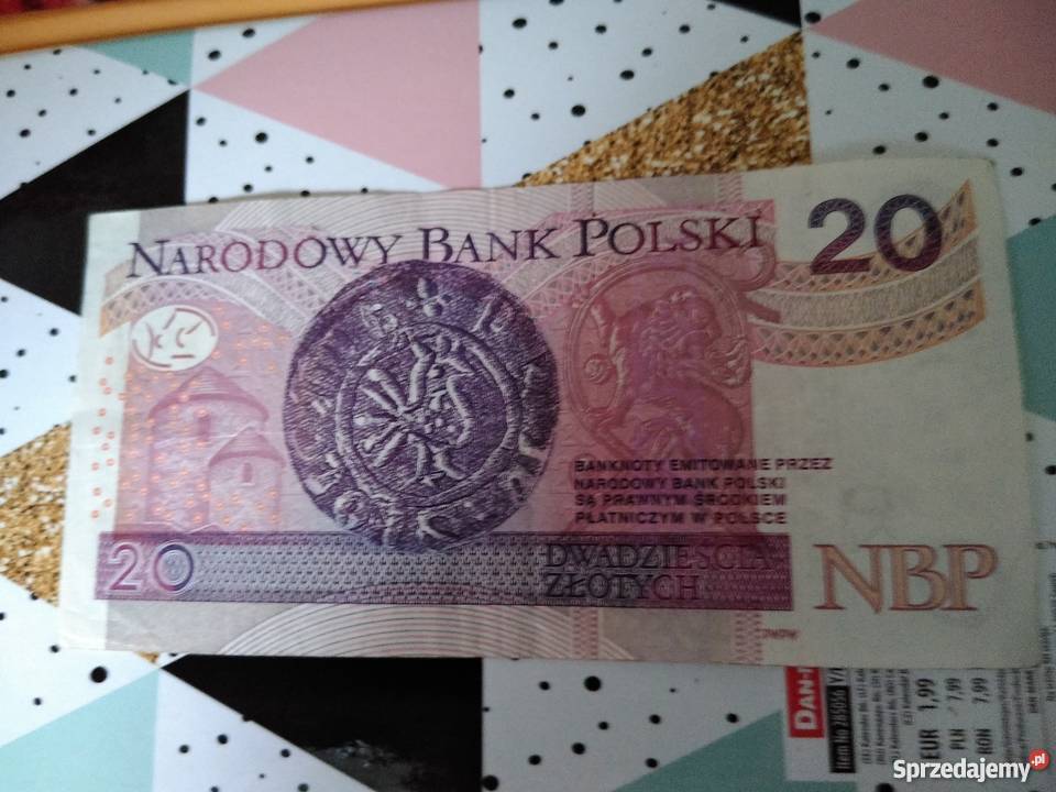Banknot o nominale 2000 numer seryjny AX7336664 Siemianowice Śląskie