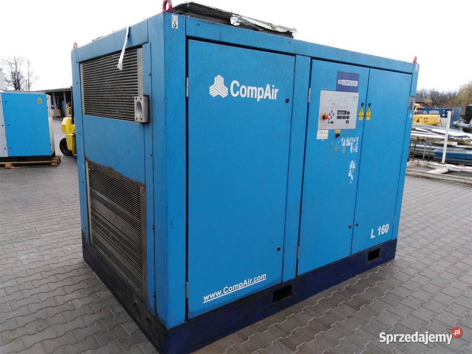 Sprężarka śrubowa kompresor CompAir L160 160kW Wilków