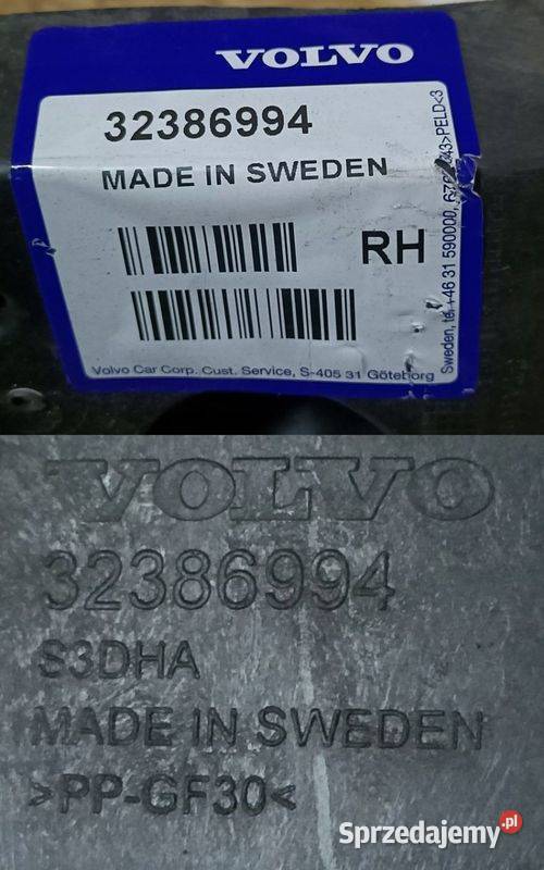 VOLVO C40 EC40 EX40 XC40 18 ŚLIZG MOCOWANIE Pleszew