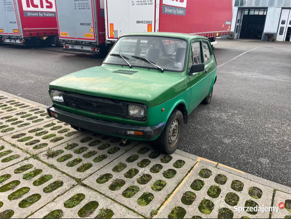 Fiat 127p 1980r mk2 idealny na złombol nieuszkodzony Gdańsk
