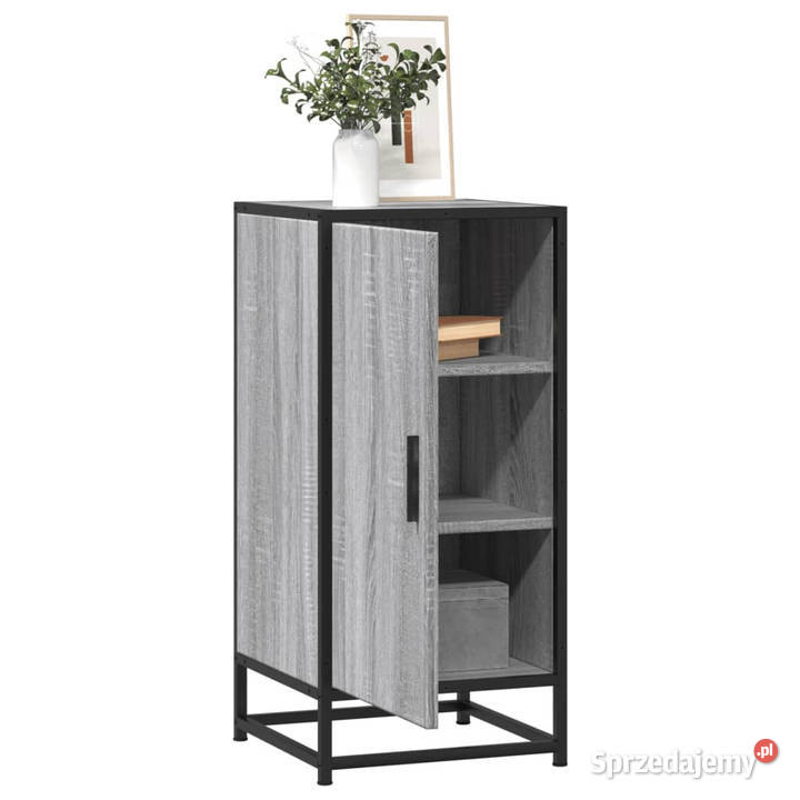 Szafka szary dąb sonoma 355x35x76 materiał Warszawa
