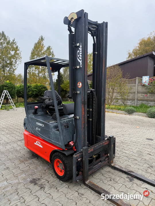 wózek widłowy elektryczny LINDE E1402 Triplex Działoszyn