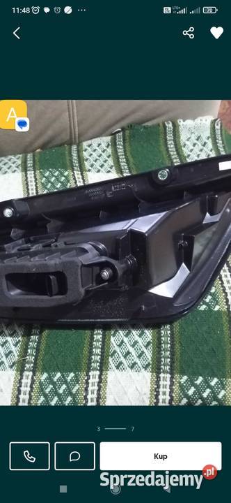 Lampa tylna zespolona Punto 2012 Rok produkcji 2012 Dąbrowa Górnicza