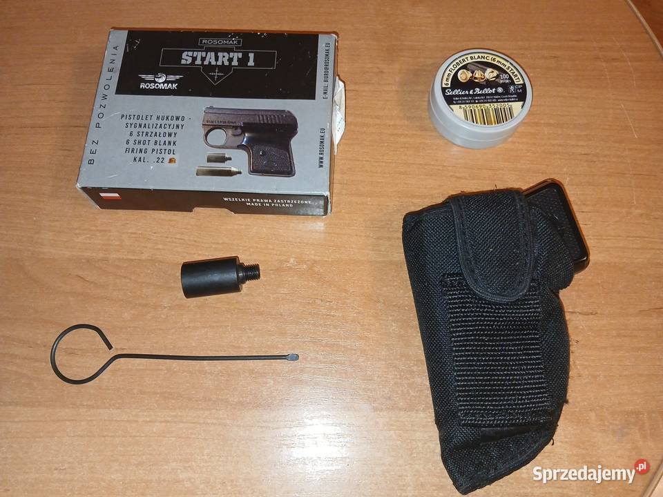 Pistolet Hukowy Start 1 nabój Short boczny Kraków