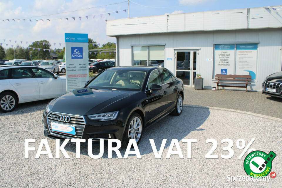 Audi A4 SLine Quattro Skóra Grzana kanapa pełny VAT A4 Warszawa sprzedam