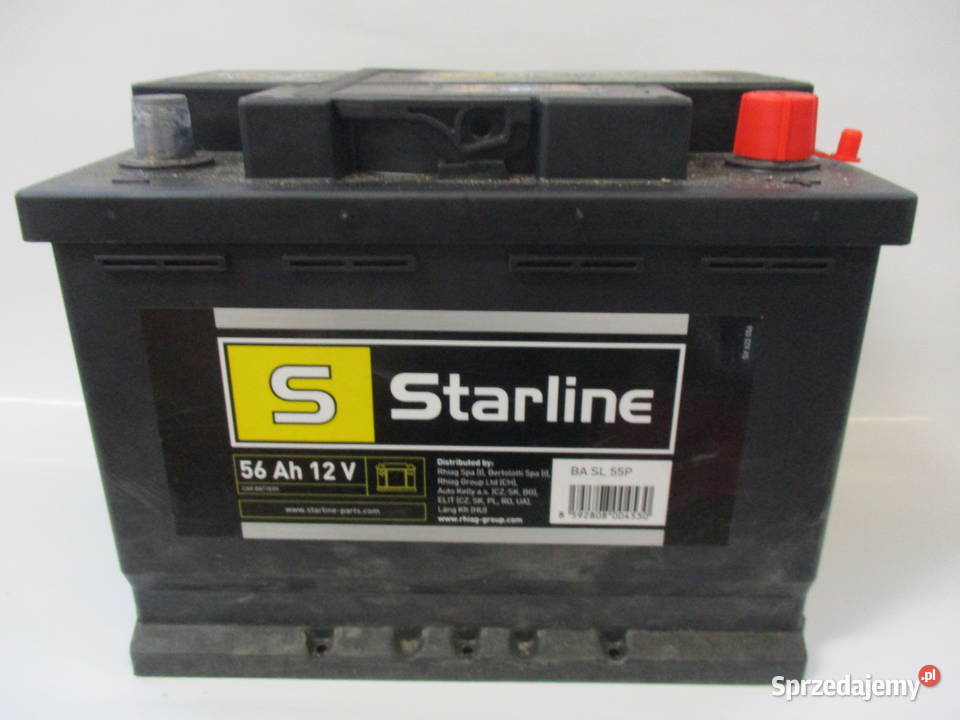 Akumulator 56Ah480A P 12V 242x175x190 Sklep