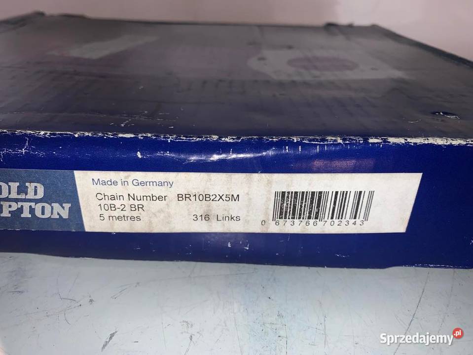 Łańcuch rolkowy Renold Brampton BR10B2 x5m Pozostałe Warszawa sprzedam