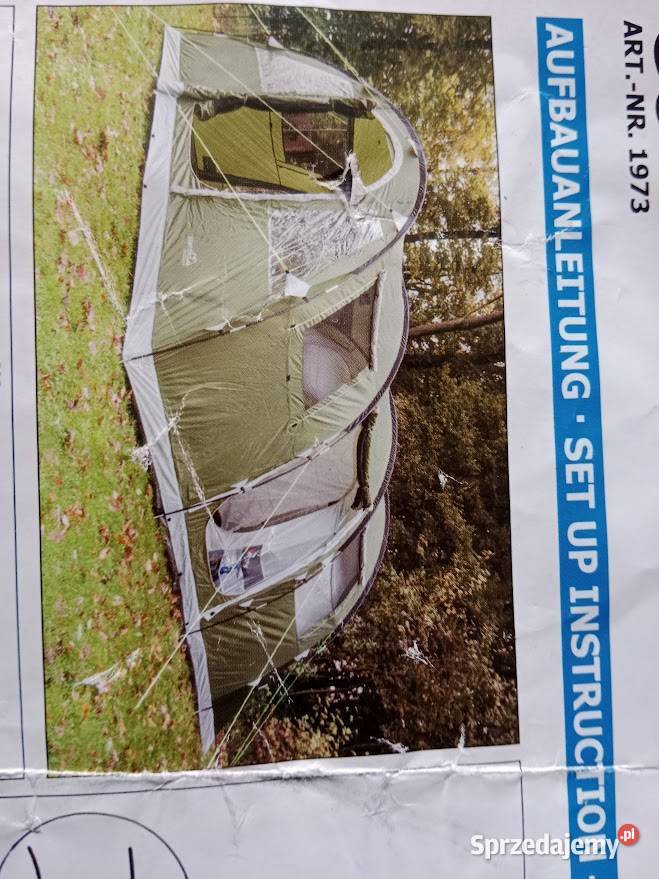 Duży namiot 5 odporność wody 5000mm Poznań