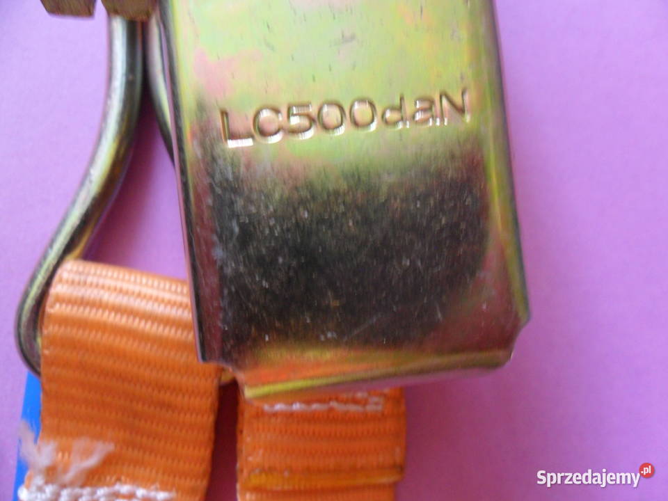 Pas transportowy mocujący z napinaczem 57m Świdnica Polska