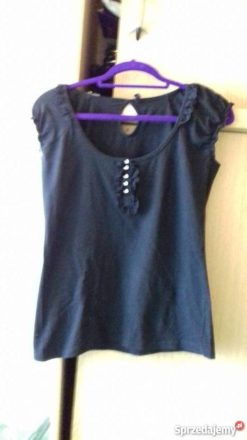 Bluzka czarna z koronką krótki Iława sprzedam