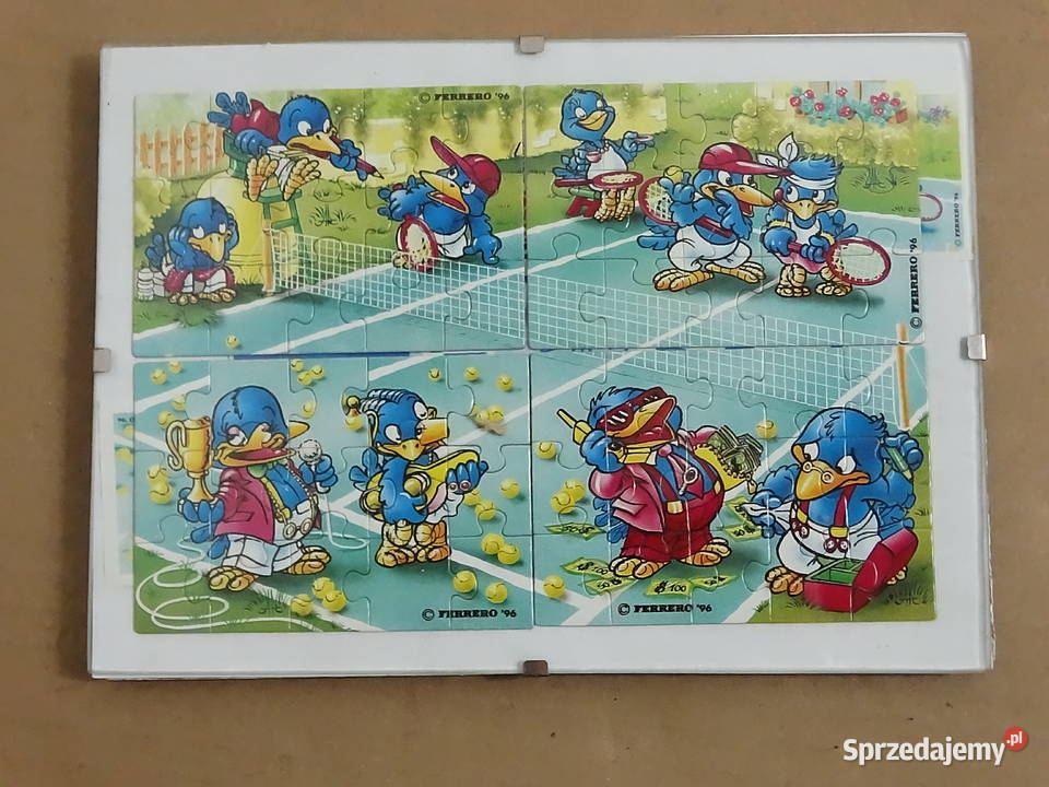 Unikatowe Puzzle Kinder Niespodzianka Ferrero Biłgoraj sprzedam