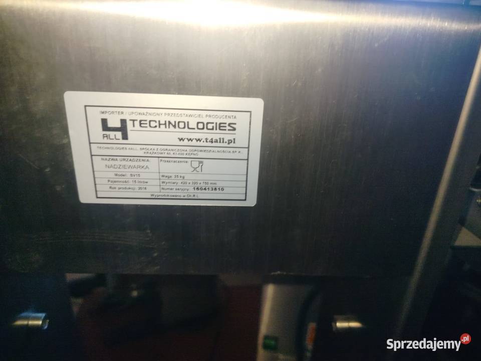 Prasa do kiełbas lodów rzemieślniczych Gastronomia Giżycko