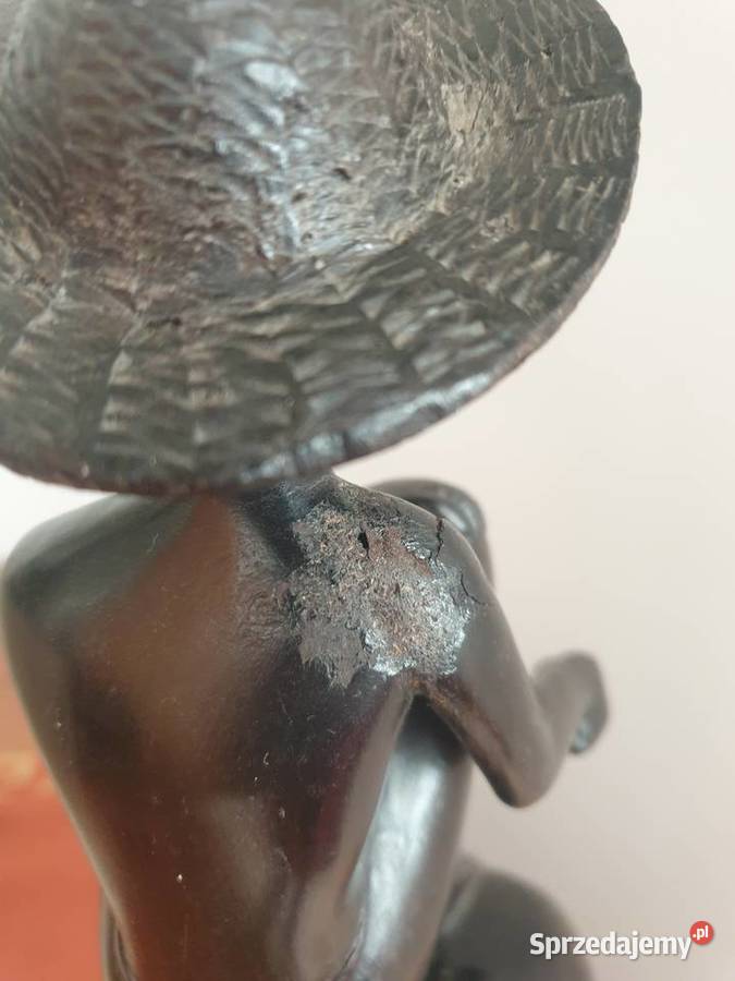 Figurka postać w kapeluszu Pozostałe mazowieckie