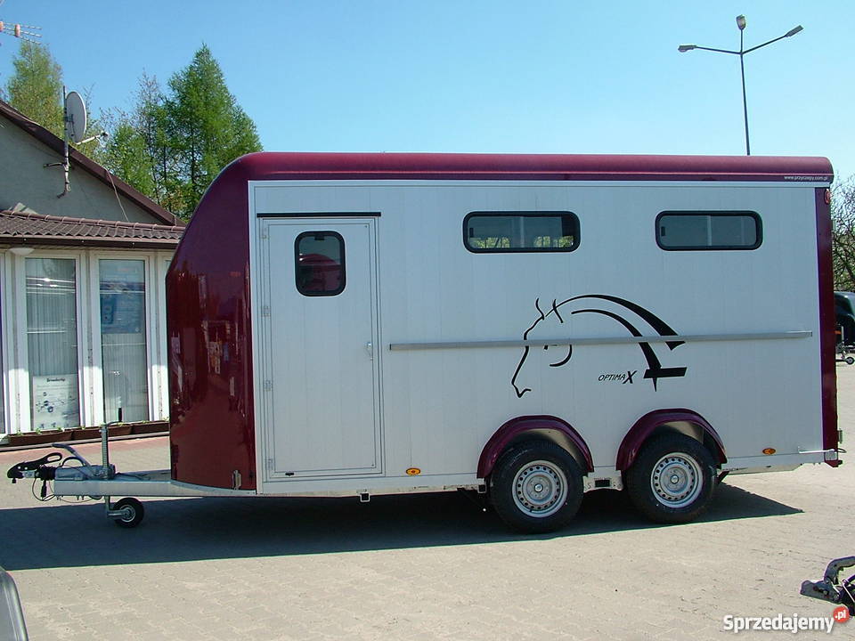 Przyczepa do przewozu 4 koni czterokonna sprzedam
