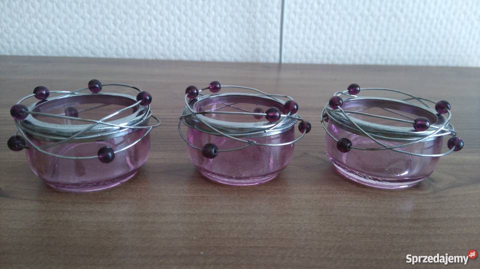 Świeczniki na tealighty 3 Tealight mazowieckie Warszawa