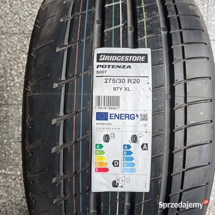4x 27530 R 20 BRIDGESTONE POTENZA S007 97 Y XL