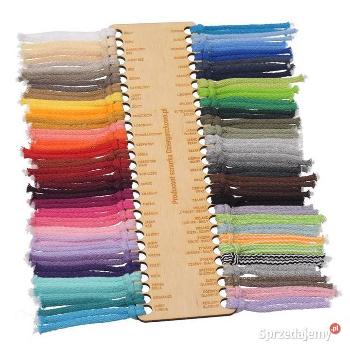 Torebka listonoszka ze sznurka handmade