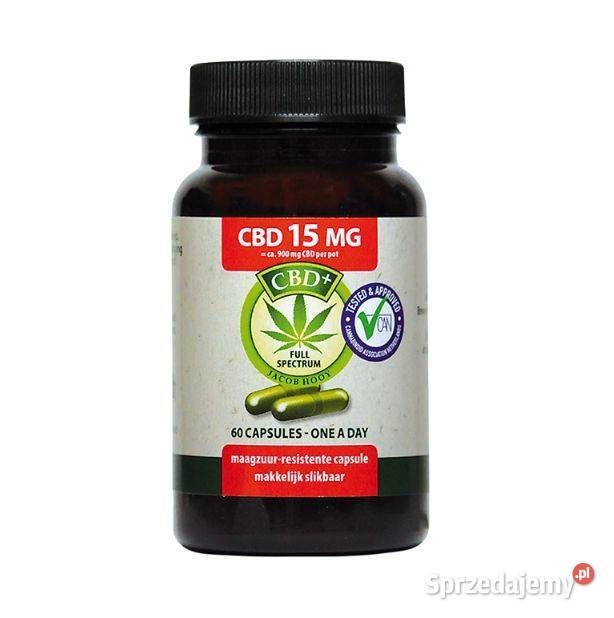 Jacob Hooy CBD 15mg 60 kapsułek Łódź sprzedam