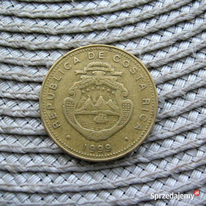 Kostaryka 100 Colones 1999r Numizmatyka