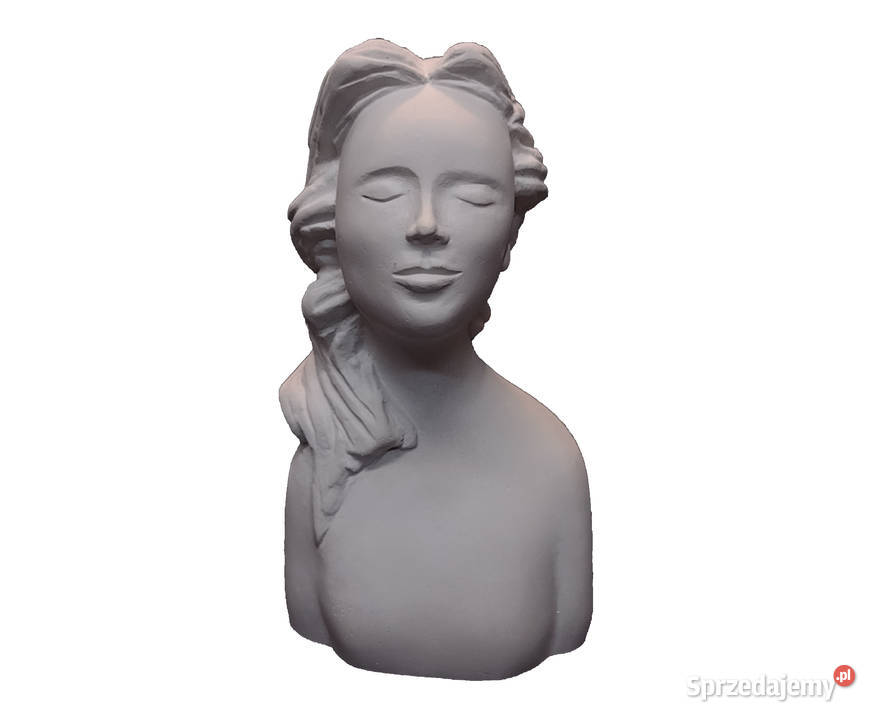 OLA popiersie gipsowe głowa kobiety do Figurki i rzeźby dolnośląskie Wrocław