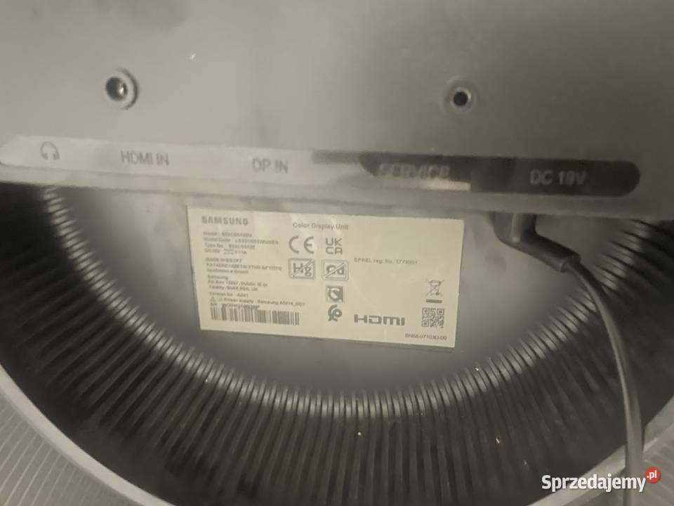 Monitor Samsung 27 Odyssey G5 LS27CG552EUXEN wielkopolskie Swarzędz