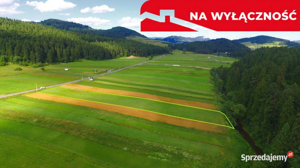 Działka strumyku