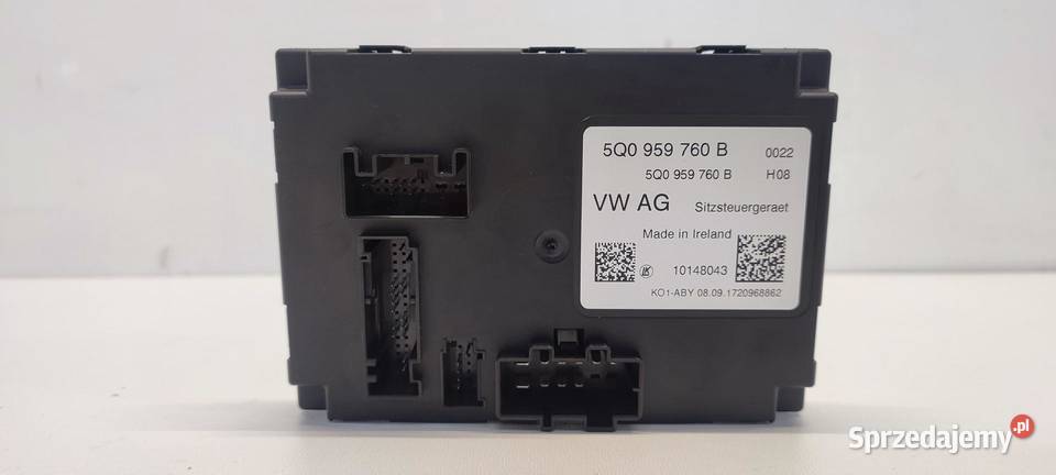 VW TIGUAN II MODUŁ STEROWNIK FOTELA 5Q0959760B sprzedam